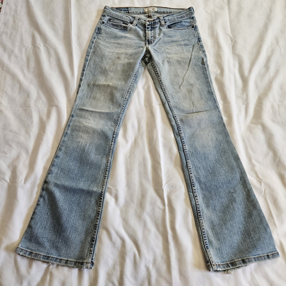 American Eagle Outfitters Light Blue Flare Jeans